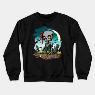 Robot girl Crewneck Sweatshirt